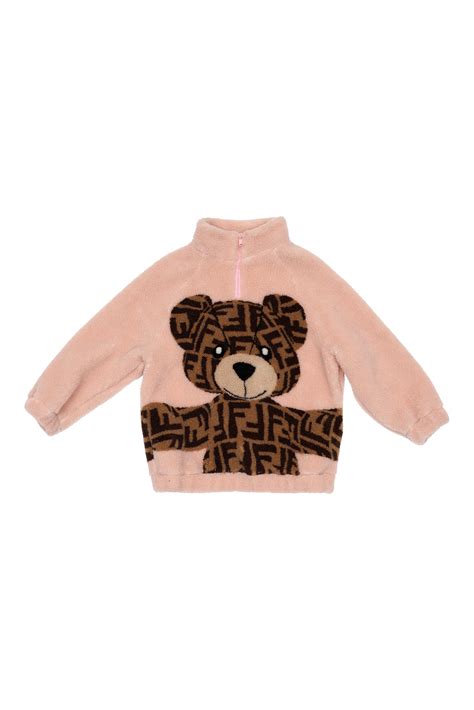 fendi sweatshirt teddy bear|fendi pants.